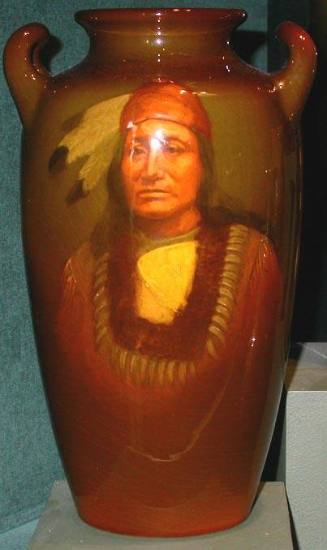Tall Vase (Rushing Eagle Sioux)