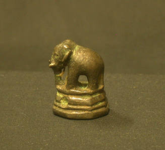 Bronze Weight in the Form of an Elephant