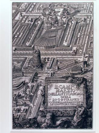 Title Page: "Il Campo Marzio dell'Antica Roma," no plate no.