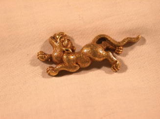 Menuki in the Form of a Lunging Tiger