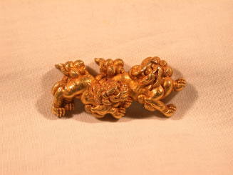 Menuki in the Form of a Pair of Shishi