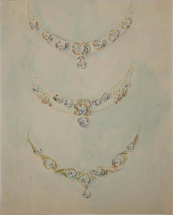Design for Three Necklaces