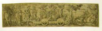 Decorative Border: Allegory of Spring with Gods and Goddesses - Mars, Flora and  Mercury