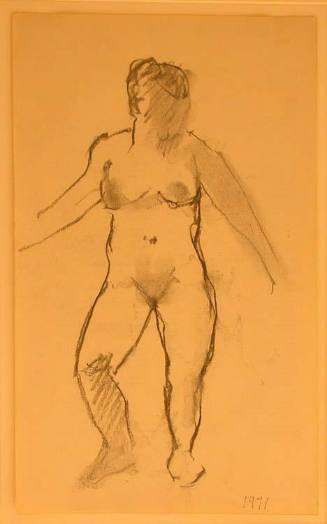 Untitled (Standing Nude Woman)