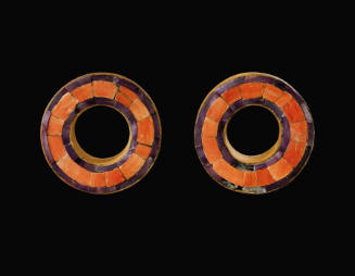 Ear Spools with Shell Inlay