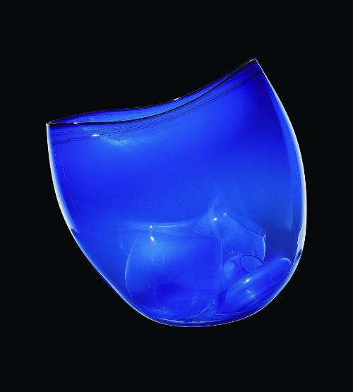 Oxide Blue Basket Set with Flint Lip Wrap