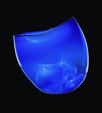 Oxide Blue Basket Set with Flint Lip Wrap