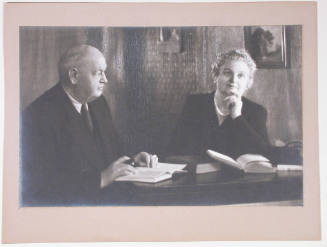 Portrait of Alice and Louis Connelly
