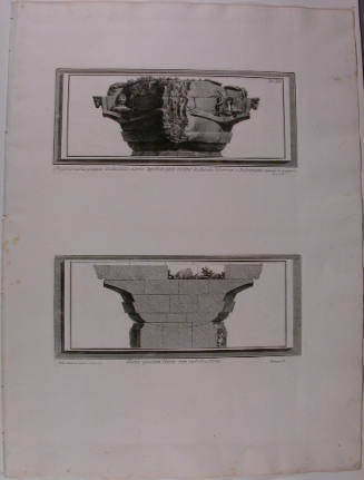 Hypsographia Puppis Medietatis Navis Lapideae..., plate XII.