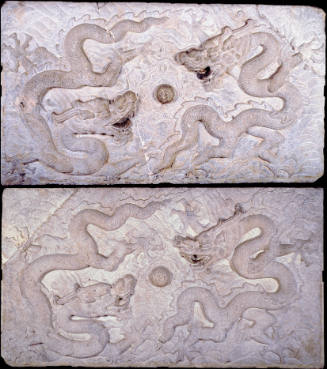 Relief with Design of Dragons