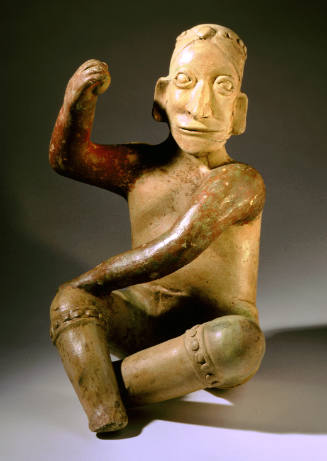 Seated Ball Player