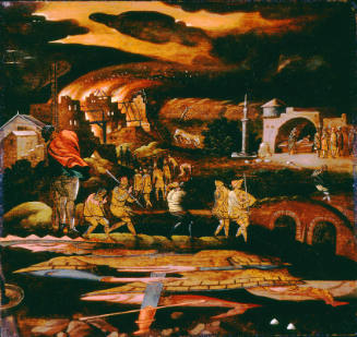 Old Testament Scene, possibly The Last Days of the World according to the Prophet Joel