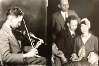 "Betz Family " and  "Boy with Violin (Fred Betz)"