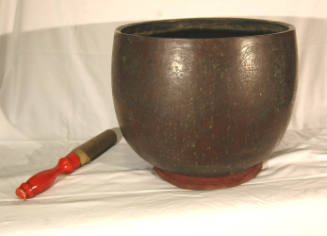 Temple Gong with Striker and Pad