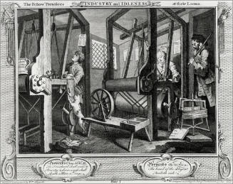 Plate 1: The Fellow 'Prentices at their Looms'
