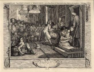 Plate 6: The Industrious 'Prentice out of his time, & Married to his Master's Daughter