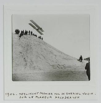 1904 - Merlimont, premier vol de Gabriel Voisin sur le planeur Archdeacon