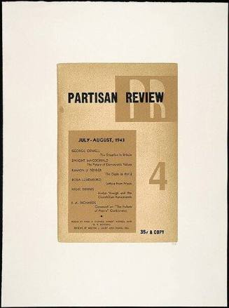 Partisan Review Volume 4 (George Orwell, Dwight MacDonald, Rosa Luxemburg, Nigel Dennis, Karl Sharpio, Robert Lowell)