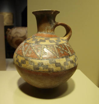 Inka-Style Jar with Textile Motifs