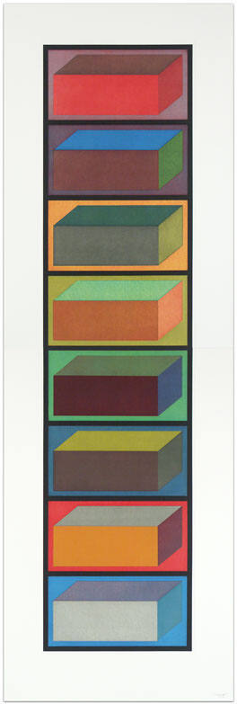 Eight Cubic Rectangles (Diptych)