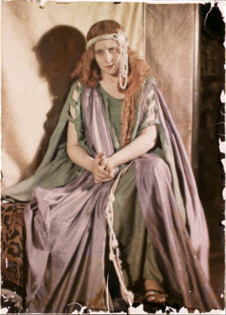 Woman in Arabian Costume, Seated