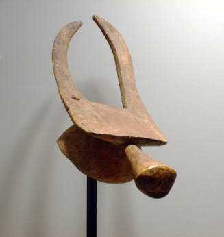 Cap Mask in the form of a Buffalo Head
