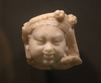 Relief Fragment: Head of a Satyr-Child