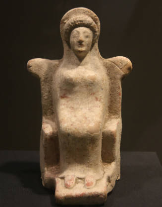 Figurine of a Seated Goddess
