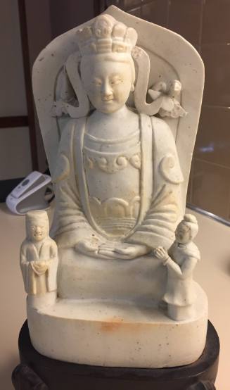 Guanyin with Two Devotees
