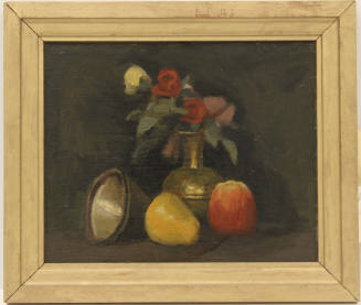 Still Life with Flowers, Fruit, and Funnel