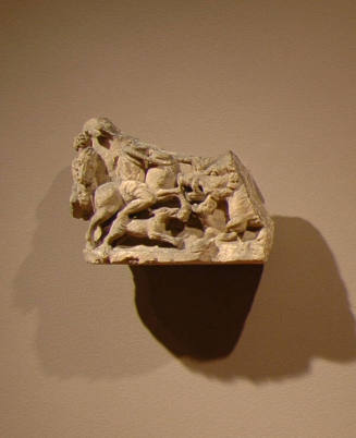 Calydonian Boar Hunt: Fragment from a Child's Sarcophagus
