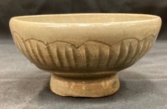 Bowl with Incised Lotus Petal Design