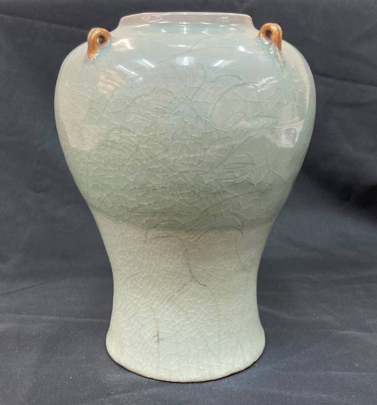 Jar with Incised Flower Design