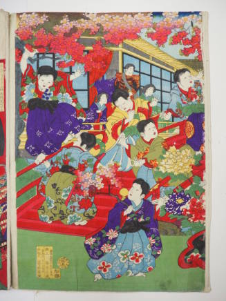Cherry Blossoms at the Palace: Children