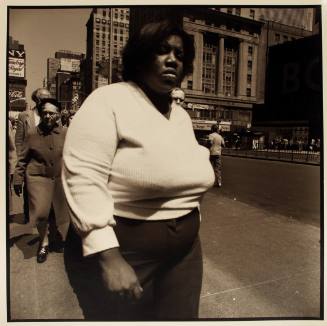 Big Woman, Times Square, New York