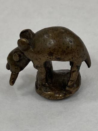 Gold Weight in the form of an Elephant