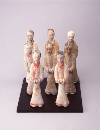 Five Female and Three Male Attendants