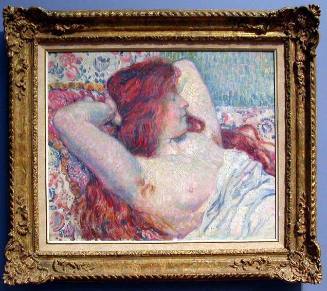 Reclining Woman with Red Hair