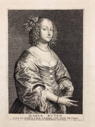 Portrait of Maria Ruten (the artist's wife)