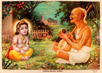 Surdas and Krishna