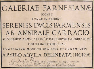 Galeriae Farnesianae Icones