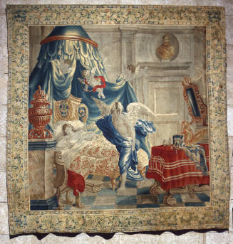 Allegory of Time Unveiling Beauty  or Jupiter and Semele, Tapestry