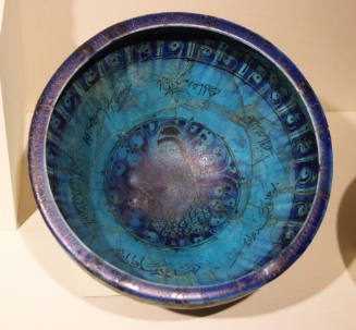 Bowl Decorated with Female Figure