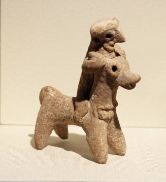 Figure of a Man Mounted on a Bovine