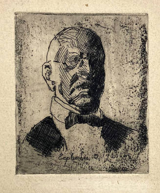 Portrait of a Man, September 5, 1920