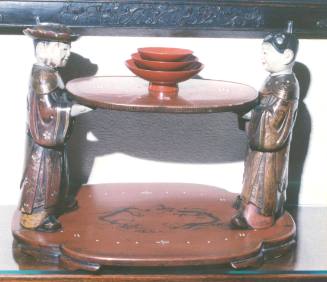 Altar Table with Two Attendants