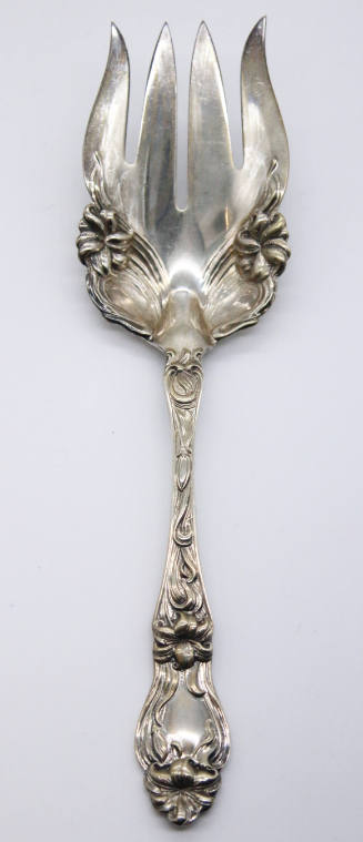 "Lilly" Pattern Serving Fork