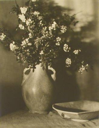 Still Life with Vase and Dish