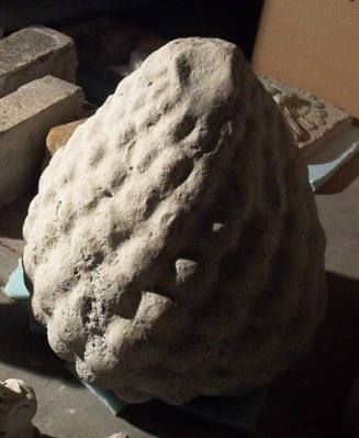 Boundry Marker Pine Cone Finial