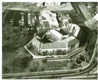 Untitled (Aerial view of the Dayton Art Institute, Dayton, Ohio)